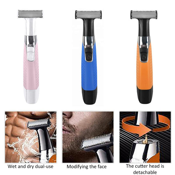 Electric Man Shaver Razor Facial Haircut Machine CLipper Body Trimmer Bald Head Shaving Face Beard Remover